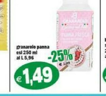 Il Castoro Supermercati Panna offerta