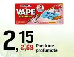 Famila Superstore VAPE Piastrine profumate offerta