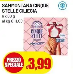 Famila Sammontana cinque stelle ciliegia offerta