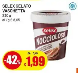 Famila Selex gelato vaschetta offerta