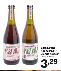 In'S Mercato Birra Strong Red Ale 6,6°/ Blonde Ale 6,3° offerta