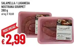 Famila Salamella/luganega nostrana GOURMET offerta