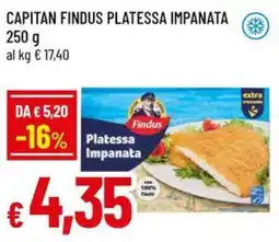 Famila Capitan findus platessa impanata offerta