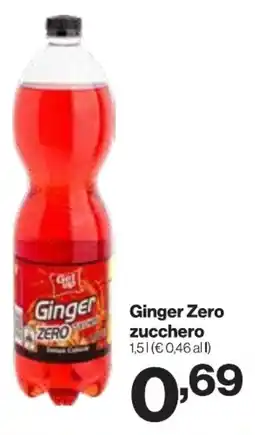 In'S Mercato Ginger Zero zucchero offerta