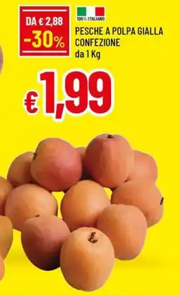 Famila Pesche a polpa gialla confezione offerta