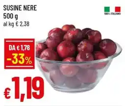Famila Susine nere offerta