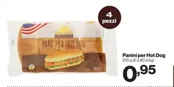 In'S Mercato Panini per Hot Dog offerta