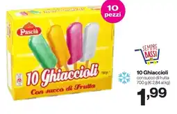 In'S Mercato 10 Ghiaccioli con succo di frutta offerta