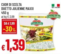 Famila Cuor di scelta duetto julienne maxxi offerta