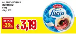 Famila Galbani santa lucia mascarpone offerta