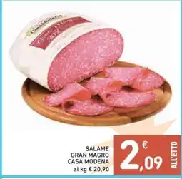 Spazio Conad Salame Gran Magro CASA MODENA offerta