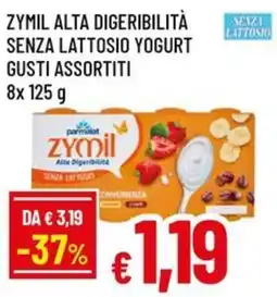 Famila Zymil alta digeribilità senza lattosio yogurt gusti assortiti offerta