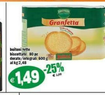 Fette biscottate