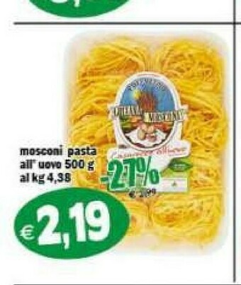 Il Castoro Supermercati Pasta all'uovo offerta