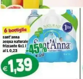 Il Castoro Supermercati Acqua sant'anna offerta