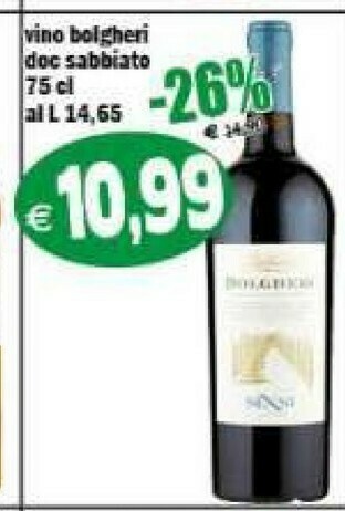 Il Castoro Supermercati Vino rosso offerta
