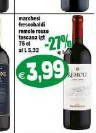 Il Castoro Supermercati Vino rosso offerta