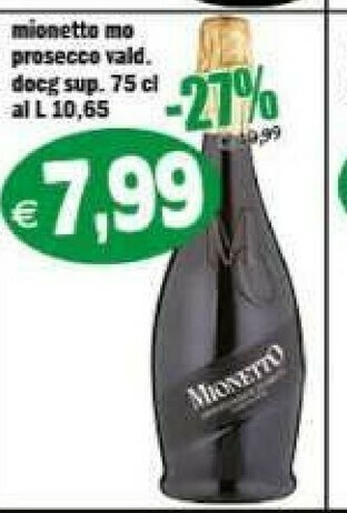 Il Castoro Supermercati Prosecco offerta