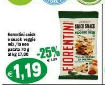 Il Castoro Supermercati Snack offerta
