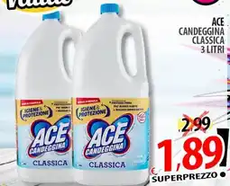 Il Genio Supermercato Ace candeggina classica offerta