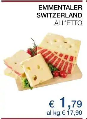 Coop EMMENTALER SWITZERLAND offerta