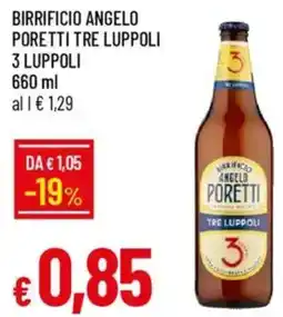 Galassia Birrificio angelo poretti tre luppoli 3 luppoli offerta