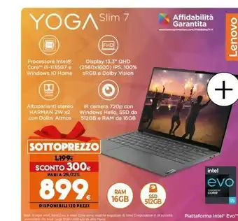 Expert Yoga slim 7 offerta