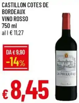 Galassia Castillon cotes de bordeaux vino rosso offerta