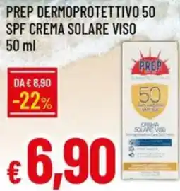 Galassia Prep dermoprotettivo 50 spf crema solare viso offerta