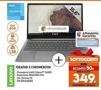 Expert Ideapad 3 chromebook offerta