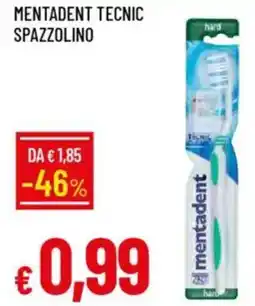 Galassia Mentadent tecnic spazzolino offerta