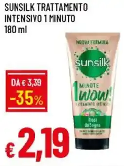 Galassia Sunsilk trattamento intensivo 1 minuto offerta