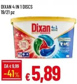 Galassia Dixan 4 in 1 discs offerta