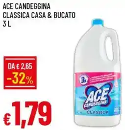 Galassia Ace candeggina classica casa & bucato offerta