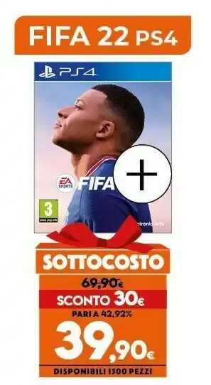 Expert Fifa 22 ps4 offerta