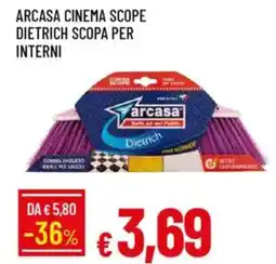 Galassia Arcasa cinema scope dietrich scopa per interni offerta