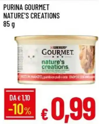 Galassia Purina gourmet nature's creations offerta
