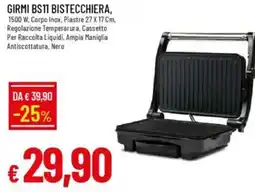 Galassia GIRMI BS11 BISTECCHIERA offerta