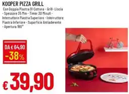 Galassia Kooper pizza grill offerta