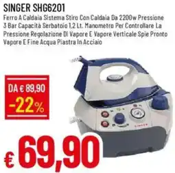 Galassia SINGER SHG6201 offerta