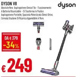Galassia DYSON V8 offerta