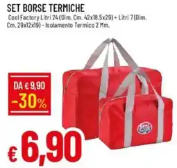 Galassia Set borse termiche offerta