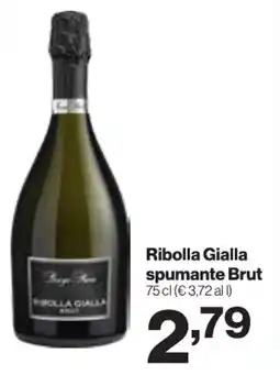 In'S Mercato Ribolla Gialla spumante Brut offerta