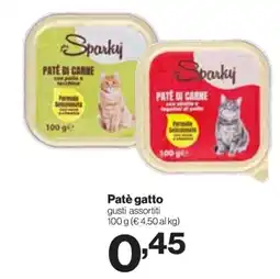 In'S Mercato Sparky Patè gatto offerta