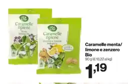In'S Mercato Caramelle menta/ limone e zenzero Bio offerta