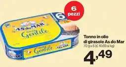 In'S Mercato Tonno in olio di girasole As do Mar offerta
