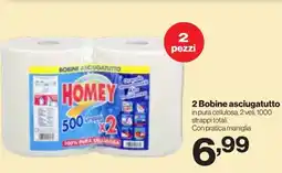 In'S Mercato 2 Bobine asciugatutto offerta