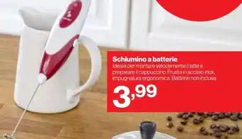 In'S Mercato Schiumino a batterie offerta