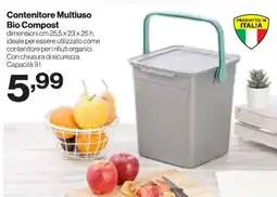 In'S Mercato Contenitore Multiuso Bio Compost offerta