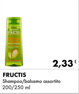 Iper Tosano FRUCTIS Shampoo/balsamo assortito offerta